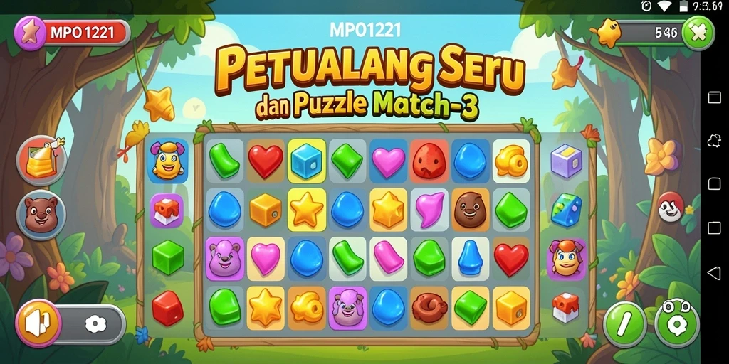 Tampilan antarmuka MPO1221 yang menarik dan fungsional.