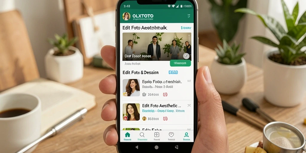 Tampilan antarmuka OLXTOTO yang estetis dan menarik.